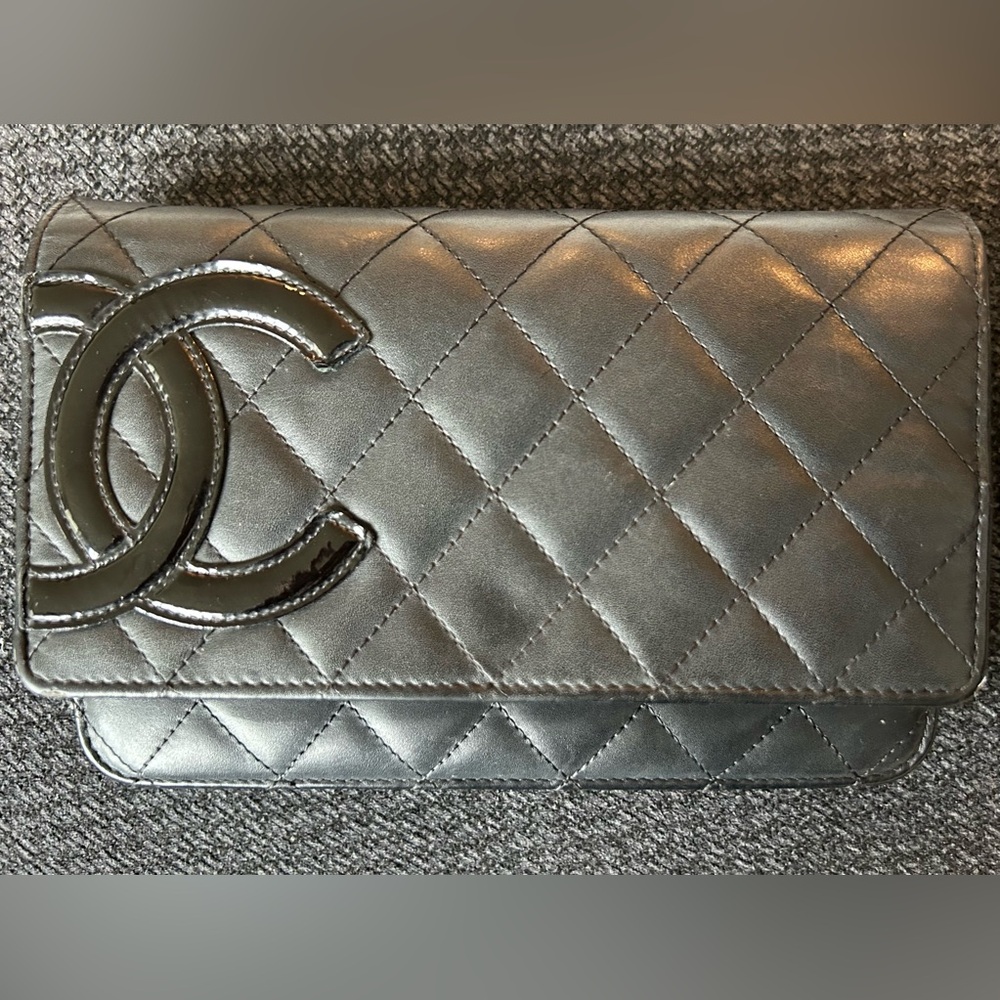 Chanel Cambon Clutch w/ Chain (Vintage)